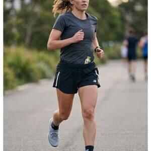 NB New Balance Impact Run Shorts 3” Inseam Zip Pocket Women's Size XL Gorpcore